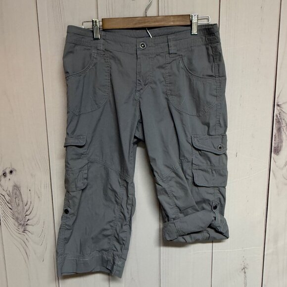 KÜHL Women’s Kontra Capri Pants – Style 6120, Light Gray, Size 8, EUC - Picture 2 of 14
